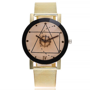 Casual Quartz Stainless Steel Strap Watch