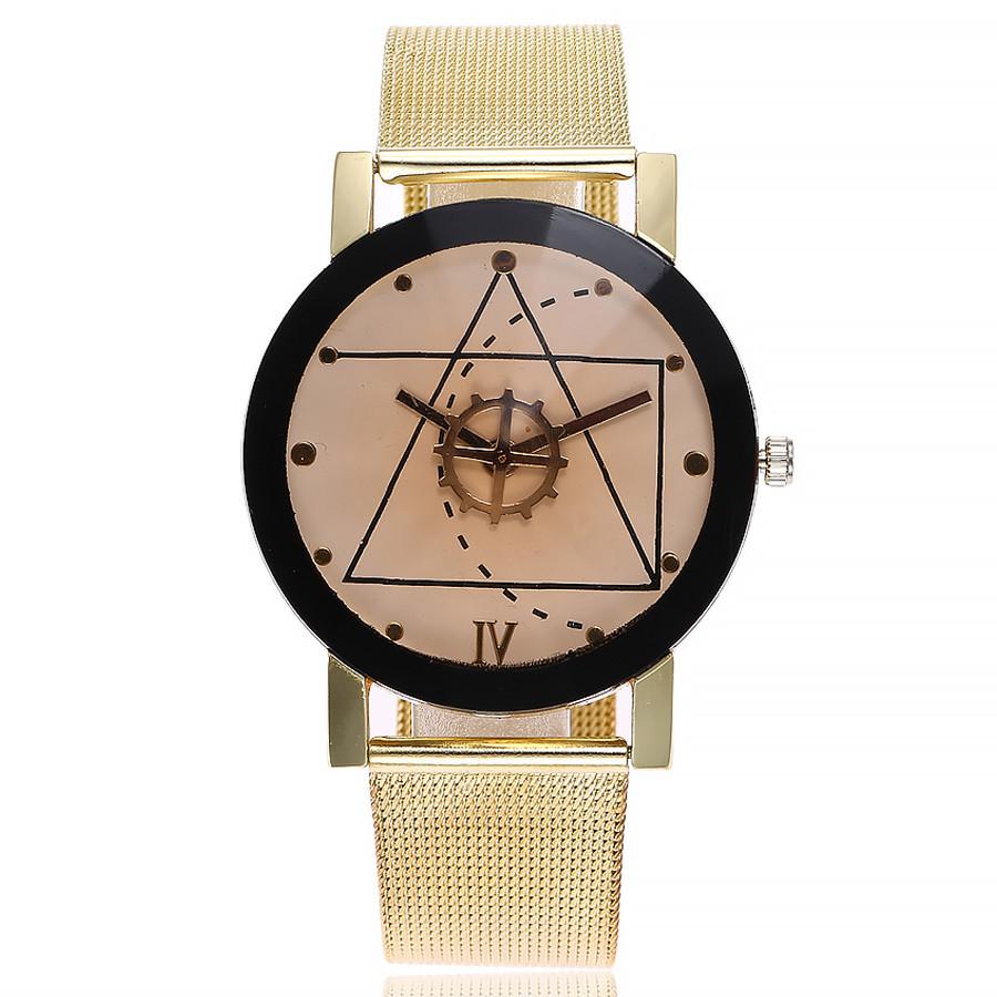 Casual Quartz Stainless Steel Strap Watch